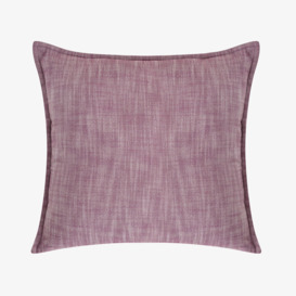 Optical Textured Cushion Cover, Purple, 50x50 cm
