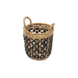 Tudor Water Hyacinth Basket, Natural, S