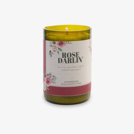 Rose Soy Wax Candle, Amber, 285 g