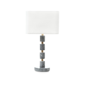 Brancusi Marble Table Lamp, Grey