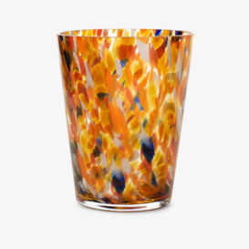 Brillante Hand-blown Vase, Multicoloured, M