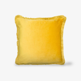 Meghan Cushion, Mustard, 45x45 cm