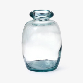 Bella Glass Vase, Clear, 16 cm