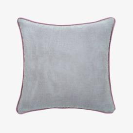 Kutnu Cushion Cover No. 6, Grey - Pink, 45x45 cm