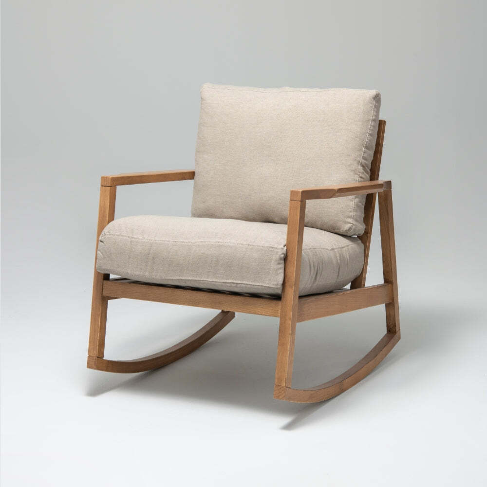 Rocky Rocking Armchair, Mink