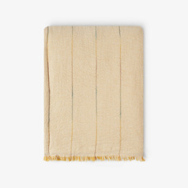 Consolo Plush Throw, Mustard, 130x170 cm