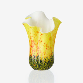 Ruscos Vase, Yellow