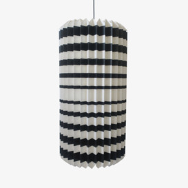 Pari Paper Ceiling Lamp, Black - Off-White