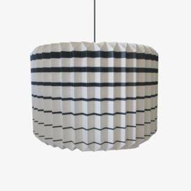 Starri Paper Ceiling Lamp, Black - Off-White