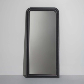 Nuito Wooden Full Length Floor Mirror, Black