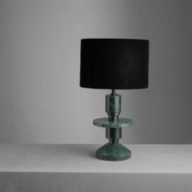 Gioia Marble Table Lamp, Green