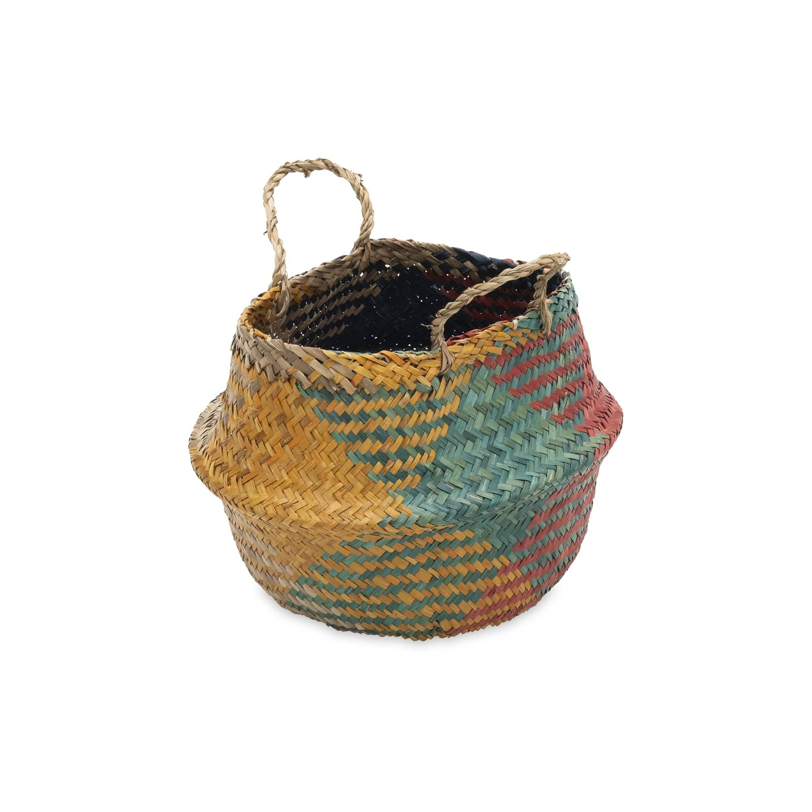 Boleyn Seagrass Belly Basket, Natural, S