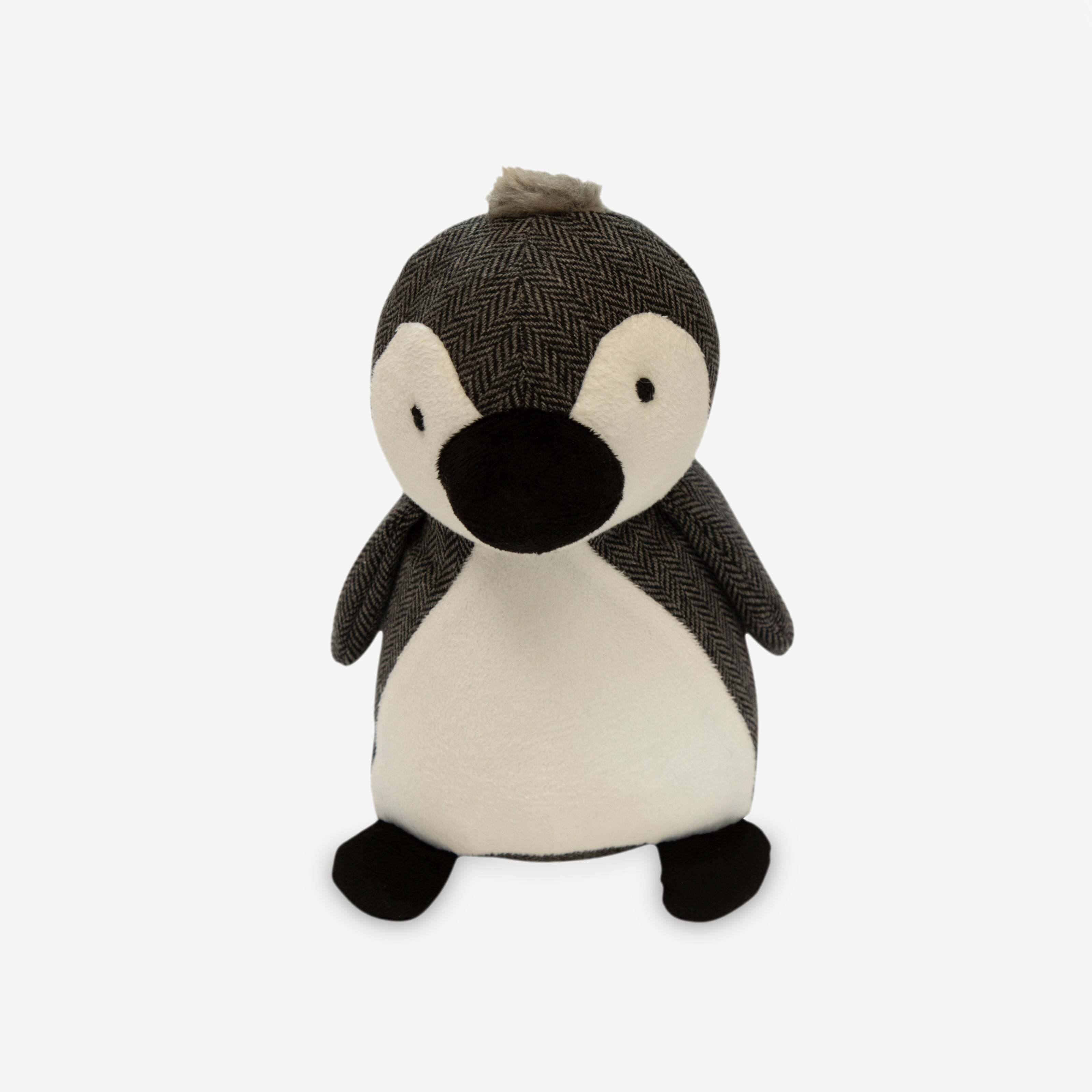 Penguin Animal Doorstop, Black - White