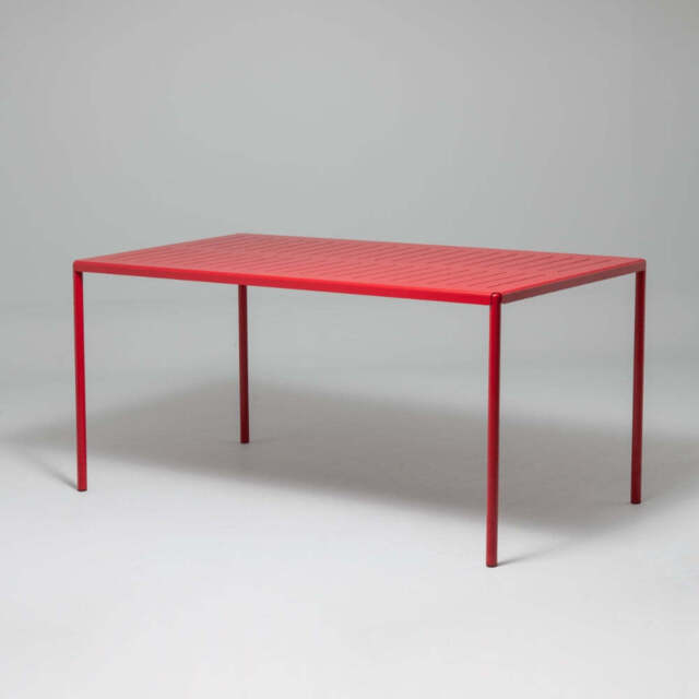 Frame Metal Garden Table, (6 Seater)
