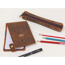 Stationery set - notebook cover and pencil case