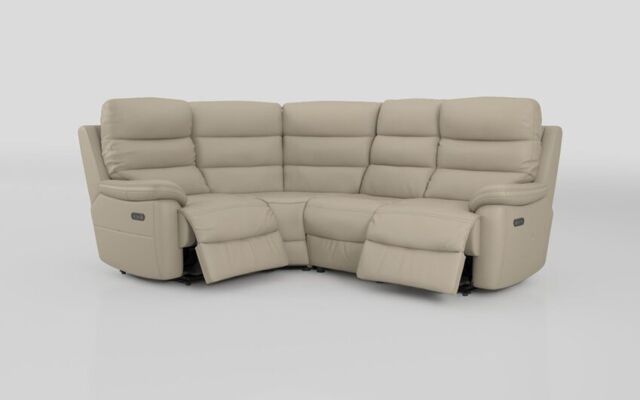 Ossett 1 Corner 2 Power Sofa with Head Tilt - poltronesofà at ScS