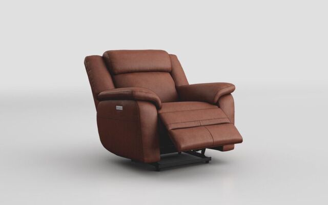 Sarsina Power Recliner Chair with Power Head Tilt - poltronesofà at ScS