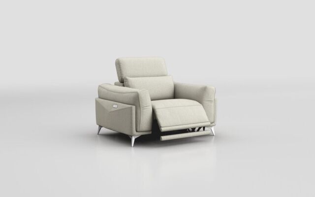 Gattolino Power Recliner Chair with Manual Head Tilt  - poltronesofà at ScS