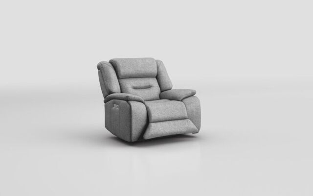 Massari Power Recliner Chair with Power Head Tilt - poltronesofà at ScS