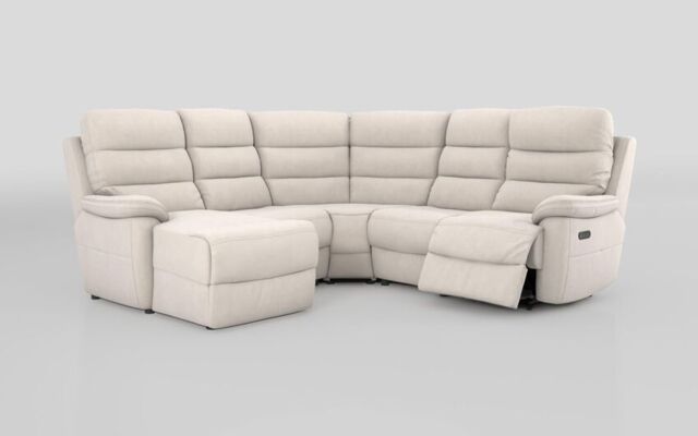 Ossett 2 Corner 2 Left Hand Facing Chaise Right Hand Facing Power Sofa with Head Tilt - poltronesofà at ScS