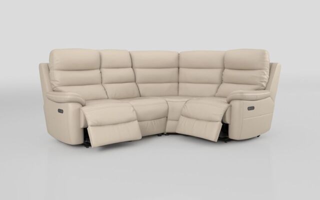 Ossett 2 Corner 1 Power Sofa with Head Tilt - poltronesofà at ScS