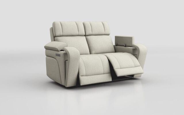 Adstock 2 Seater Power Recliner With Power Head Tilt - poltronesofà at ScS