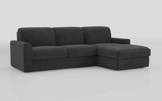 Barete Large Arm 4 Seater Sofa Bed with Right Hand Facing Large Lounger - poltronesofà at ScS