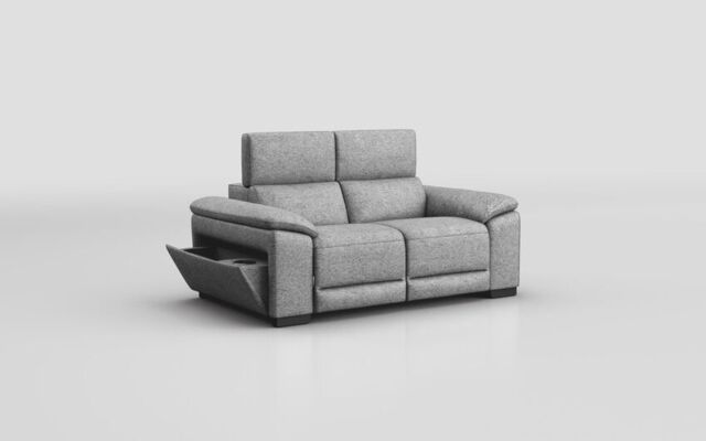 Mesola 2 Seater Sofa with Manual Head Tilt - poltronesofà at ScS