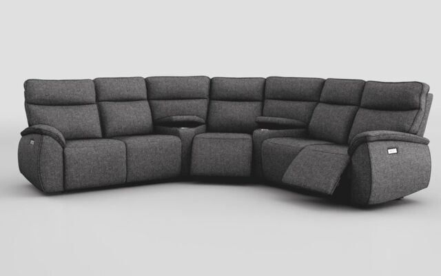 Solara 2 Corner 2 Power Recliner with Double Storage Consoles  - poltronesofà at ScS