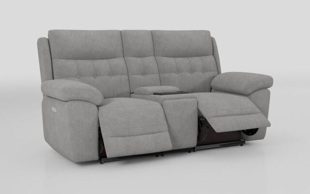 Belford 2 Seater Power Recliner Sofa with Media Console  - poltronesofà at ScS