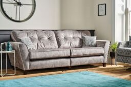 ScS Living Eliza Fabric 4 Seater Sofa