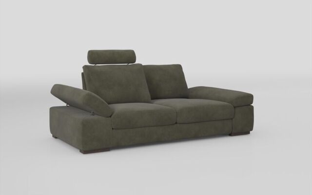 Savazza 2 Seater Sofa with Adjustable Back Rest - poltronesofà at ScS
