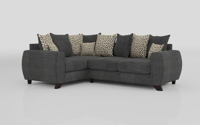 Aspen Fabric 1 Corner 2 Scatter Back Sofa  - poltronesofà at ScS
