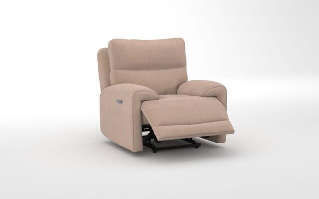 Caldbeck Power Recliner Chair with Power Head Tilt, Lumbar & Heat  - poltronesofà at ScS