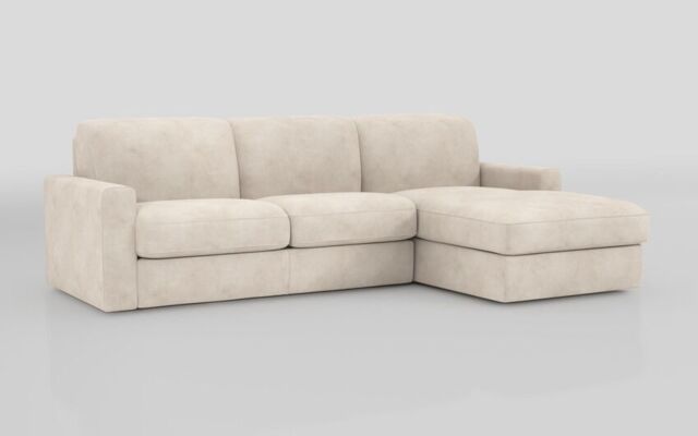 Barete Large Arm 4 Seater Sofa Bed with Right Hand Facing Large Lounger - poltronesofà at ScS