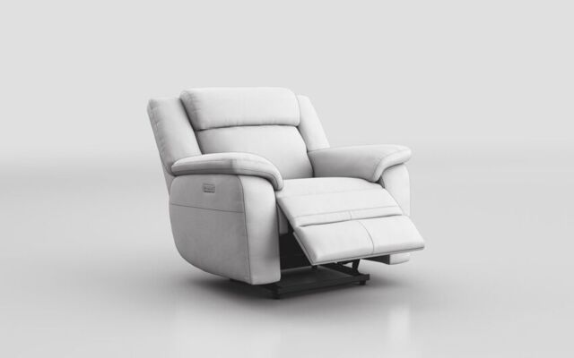 Sarsina Power Recliner Chair with Power Head Tilt - poltronesofà at ScS
