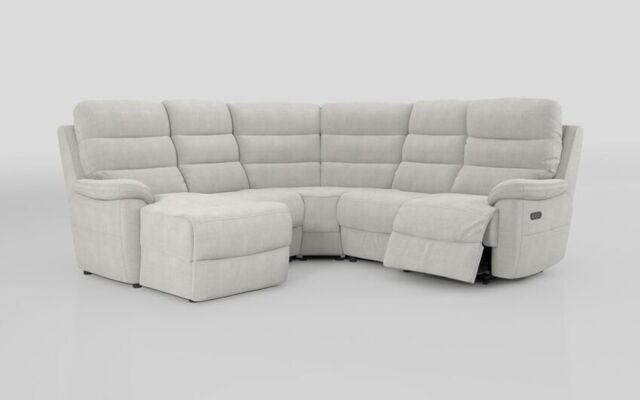 Ossett 2 Corner 2 Left Hand Facing Chaise Right Hand Facing Power Sofa with Head Tilt - poltronesofà at ScS