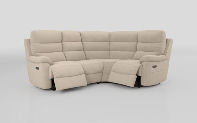 Ossett 2 Corner 1 Power Sofa with Head Tilt  - poltronesofà at ScS
