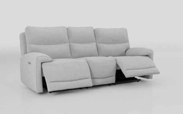 Caldbeck 3 Seater Power Recliner Sofa with Power Head Tilt  - poltronesofà at ScS