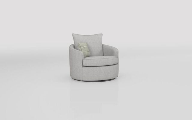Theo Fabric Twister Chair  - poltronesofà at ScS