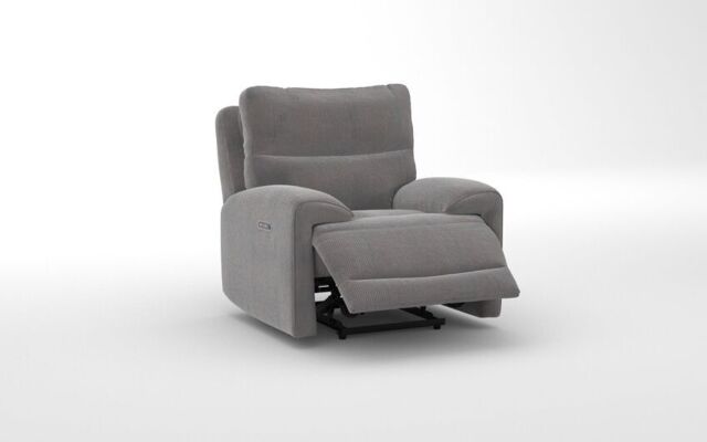 Caldbeck Power Recliner Chair with Power Head Tilt, Lumbar & Heat  - poltronesofà at ScS