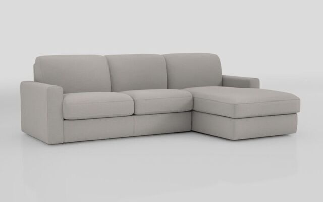 Barete Large Arm 4 Seater Sofa Bed with Right Hand Facing Large Lounger  - poltronesofà at ScS