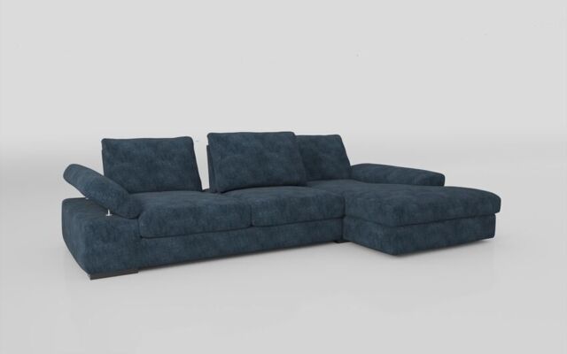 Savazza 4 Seater Sofa with Adjustable Back Rest Right Hand Facing Lounger - poltronesofà at ScS