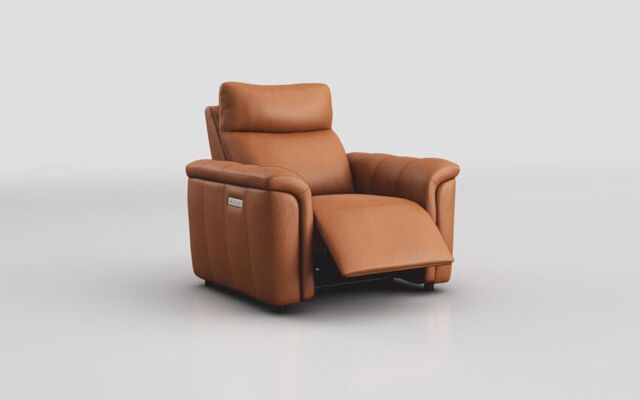 Zello Power Recliner Chair with Head Tilt & Lumbar - poltronesofà at ScS