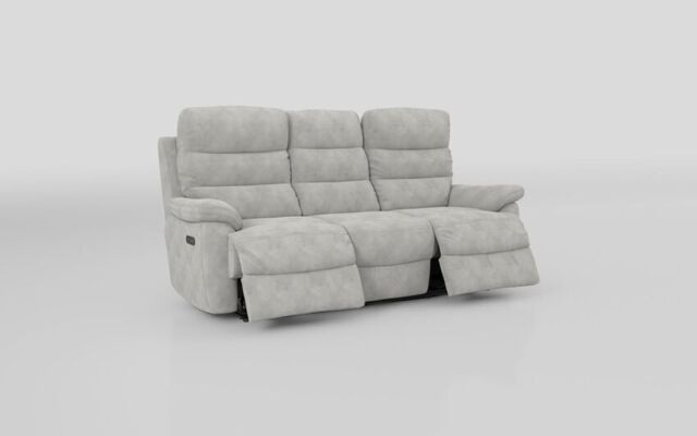 Ossett 3 Seater Power Recliner Sofa with Head Tilt  - poltronesofà at ScS