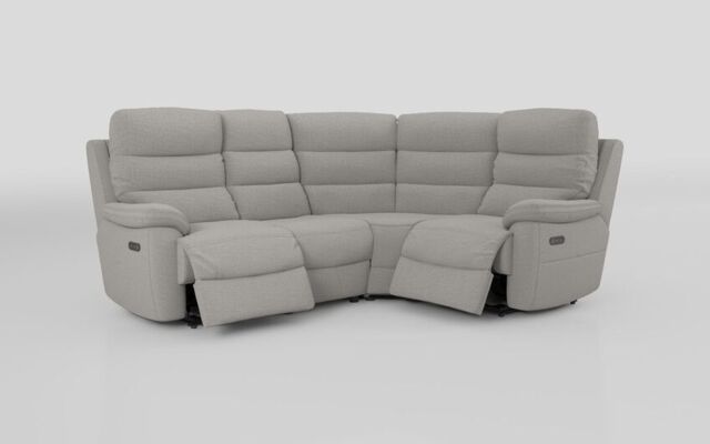 Ossett 2 Corner 1 Power Sofa with Head Tilt - poltronesofà at ScS