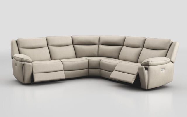 Villa 3 Corner 3 Power Recliner Sofa - poltronesofà at ScS