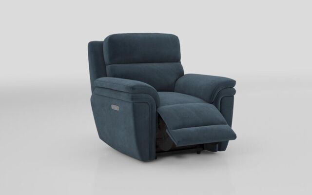 Maer Power Recliner Chair with Power Head Tilt & Lumbar - poltronesofà at ScS