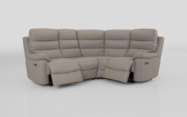 Ossett 2 Corner 1 Power Sofa with Head Tilt  - poltronesofà at ScS