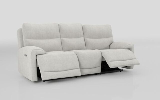 Caldbeck 3 Seater Power Recliner Sofa with Power Head Tilt - poltronesofà at ScS